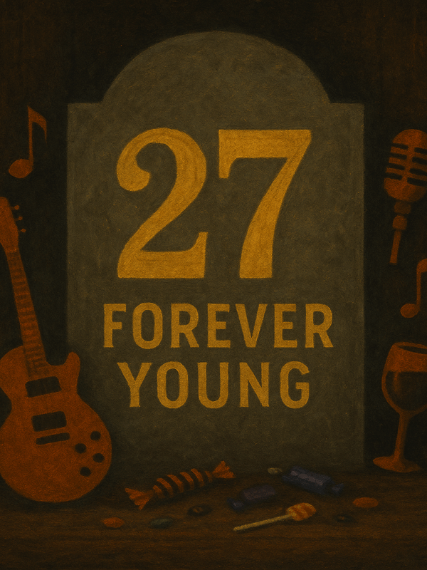 What do Jimi Hendrix, Janis Joplin, Jim Morrison, Kurt Cobain, and Amy Winehouse all have in common?